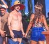 Alexandre Nero conversou com pessoas que estavam no local