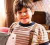 Arthur Yera, de 9 anos, é o ator que dá vida a Simbá, filho falso de Candinho (Sergio Guizé) em 'Êta Mundo Melhor!'