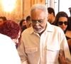 Gilberto Gil estava visivelmente emocionado no velório de Nana Caymmi