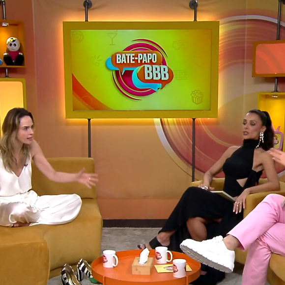 Ana Paula Renault pede ajuda de Gil do Vigor e Ceci Ribeiro para intermediar conversa com Solange Couto fora do programa, indicando possível reconciliação após o confinamento