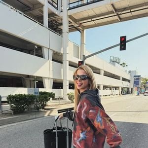 Jade Picon chegou nos Estados Unidos na última semana