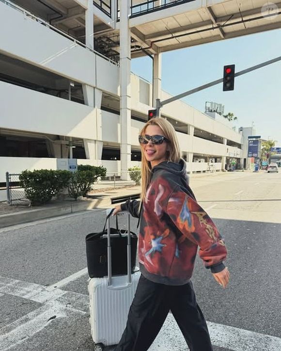 Jade Picon chegou nos Estados Unidos na última semana