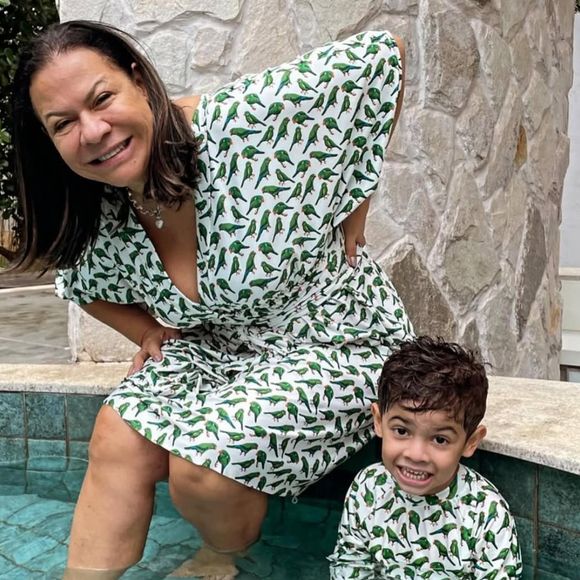 Mãe de Marília Mendonça fez homenagem ao neto após Murilo Huff, pai da criança, obter a guarda do menino