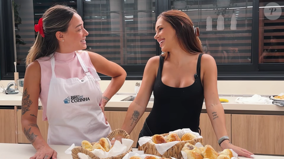Carol Dantas também negou qualquer briga com Bruna Biancardi, dizendo que "Nesse mundo é uma fofocaiada que não faz sentido nenhum"
