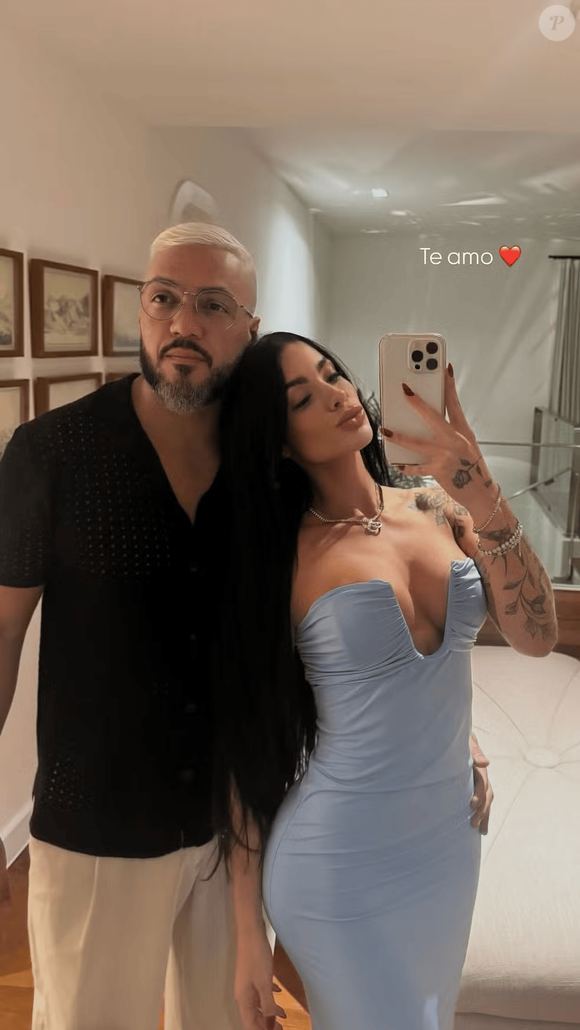Belo e Rayane Figliuzzi namoram há cerca de um ano
