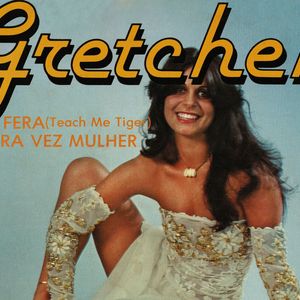 Gretchen nos anos 1980, no auge do sucesso como a Rainha do Bumbum