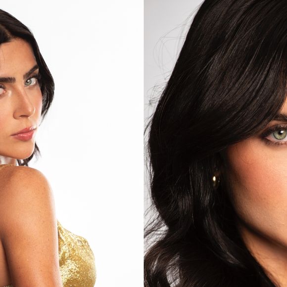 Jade Picon de cabelo preto! Atriz adota fios escuros luminosos para sua primeira vilã em novela vertical da TV Globo