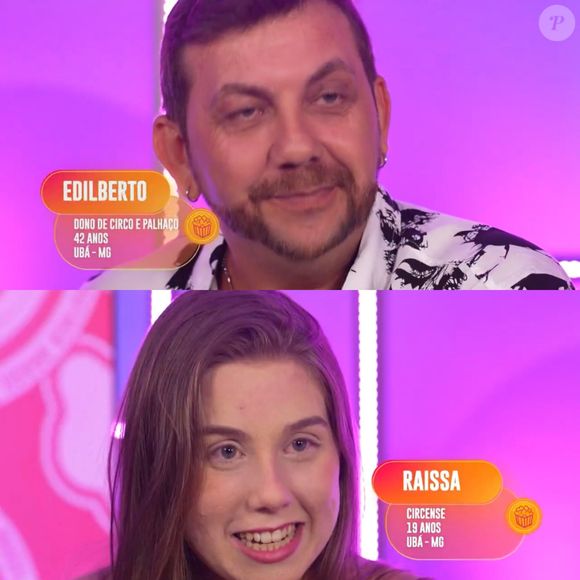 Edilberto trabalha no circo há anos com sua filha e estão no 'BBB 25'