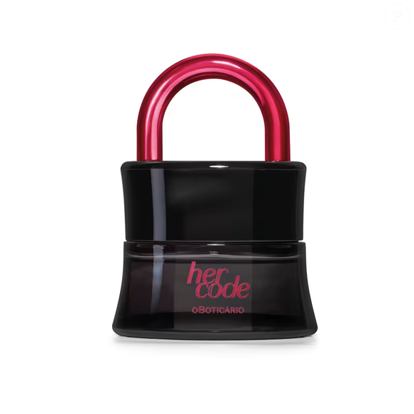 Her Code Clímax une Chocolate Noir, Sândalo e um acorde olfativo exclusivo em uma fragrância intensa e misteriosa para o inverno