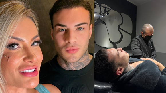 Andressa Urach grava pornô com ator que fez harmonização peniana e elogia: 'Todo homem deveria fazer'