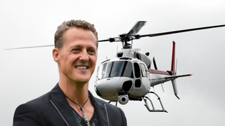 Schumacher, afastado da mídia há 12 anos, viaja de helicóptero por motivo surpreendente envolvendo familiar