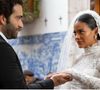 Afonso (Humberto Carrão) e Maria de Fátima (Bella Campos) se casam na novela 'Vale Tudo'
