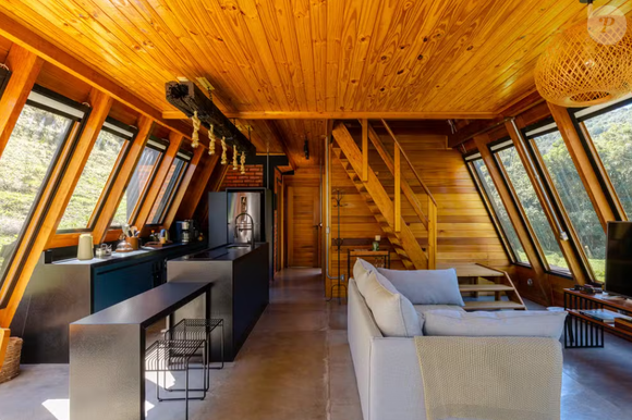 Foto: Cabana de Bruno Gissoni e Yanna Lavigne não foi um projeto de ...