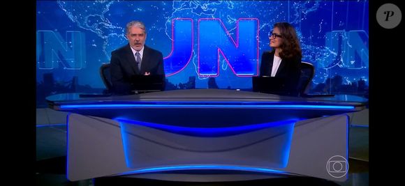 Internautas se emocionaram com Bonner e Renata explicando mudanças do 'Jornal Nacional' nesta segunda-feira (1º)