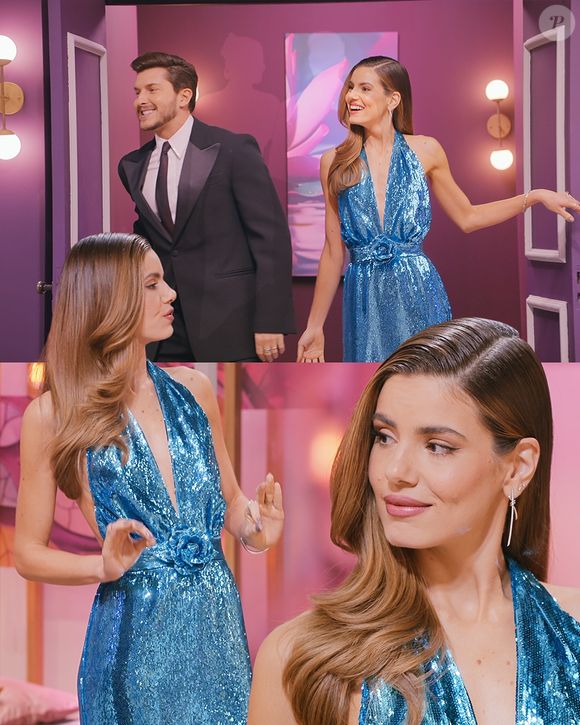 Na estreia de 'Casamento às Cegas 50 +', Camila Queiroz roubou a cena com um look glamouroso da Rodarte