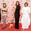 Preto, plissado, renda, tule e plumas: Paolla Oliveira posa com o cachorrinho de 'Caramelo', Juliana Paes e Giovanna Grigio brilham em festa da Netflix! 46 fotos dos looks