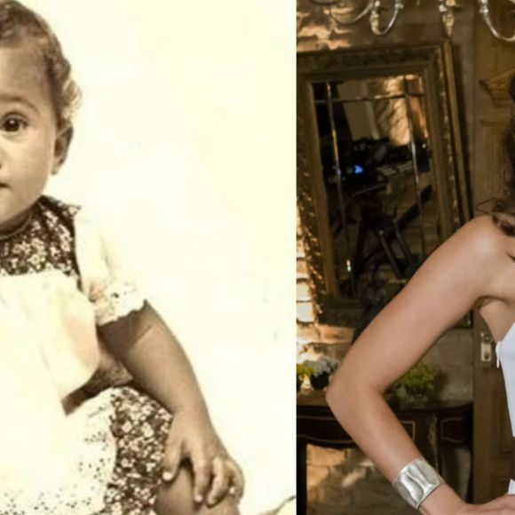 Camila Pitanga, estrela de 'Beleza Fatal', era uma verdadeira fofura quando criança.