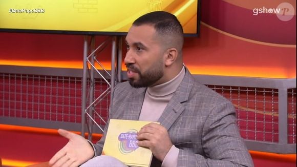 Gil do Vigor tentou ajudar Thamiris no 'Bate-Papo BBB', mas carioca não quis reconhecer erros