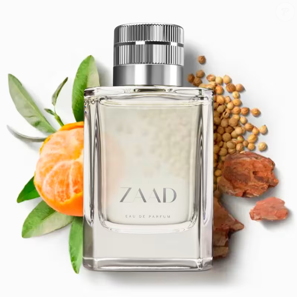 Zaad tem a combinação da Bergamota da Itália com o Cedro dos Estados Unidos cria uma fragrância Amadeirada Fresca, com nuances verdes herbais e notas cítricas. Ao longo do uso, o perfume evolui para um leve especiado com toque adocicado, finalizando com um fundo amadeirado elegante
