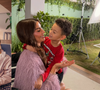 Nem luxo, nem ostentação: um dos momentos que mais emociona Bianca Andrade em 2026 envolve seu filho, Cris, e um copo de milk-shake roxo: ‘Uma delícia’