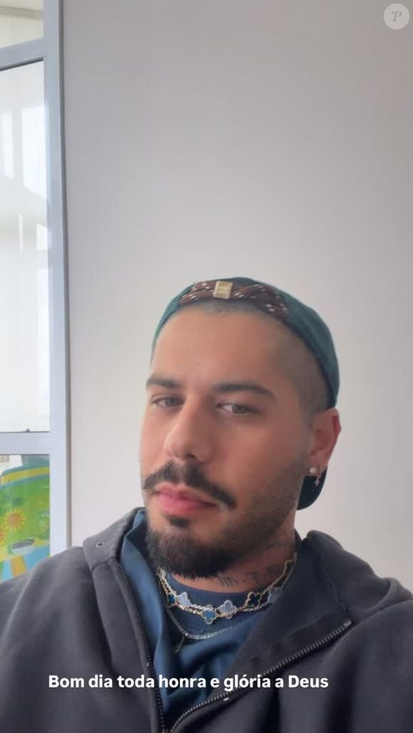 Zé Felipe começou o dia comemorando o reencontro com os pequenos: ‘Minhas crias estão chegando aí para a gente ir para Goiânia. Muito feliz’