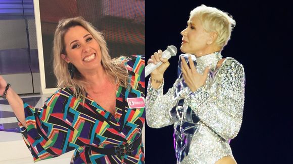 'Não foi legal o que ela falou de mim': Xuxa lamenta críticas da ex-Paquita Andrea Sorvetão e faz apelo a fãs. 'Ficam no mesmo nível'