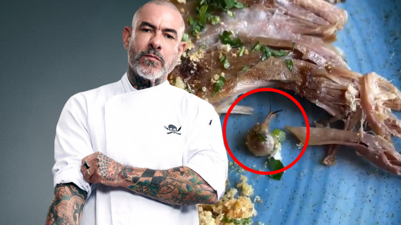 'Apesar de...': o posicionamento oficial de Henrique Fogaça sobre vídeo de caramujo na comida de seu restaurante