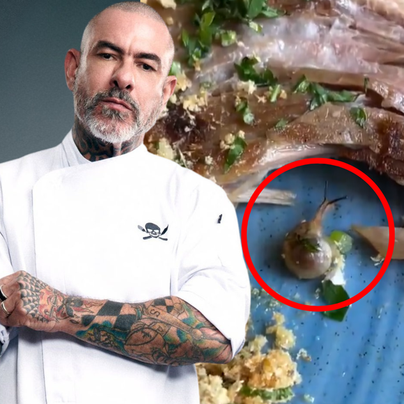 'Apesar de...': o posicionamento oficial de Henrique Fogaça sobre vídeo de caramujo na comida de seu restaurante