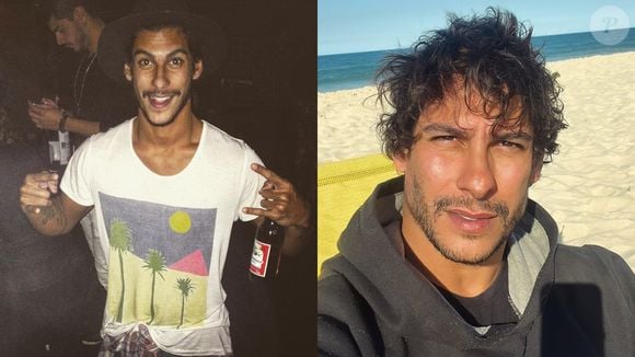 Antes e depois de Shia Phoenix: o ator de novelas da Record envelheceu com naturalidade e mostrou que já era galã mesmo no passado