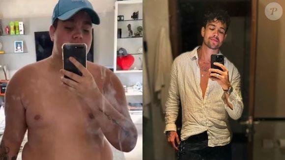 Filho de Solange Almeida, o também cantor Rafael Almeida emagreceu 75 kg após a cirurgia bariátrica feita em 2019