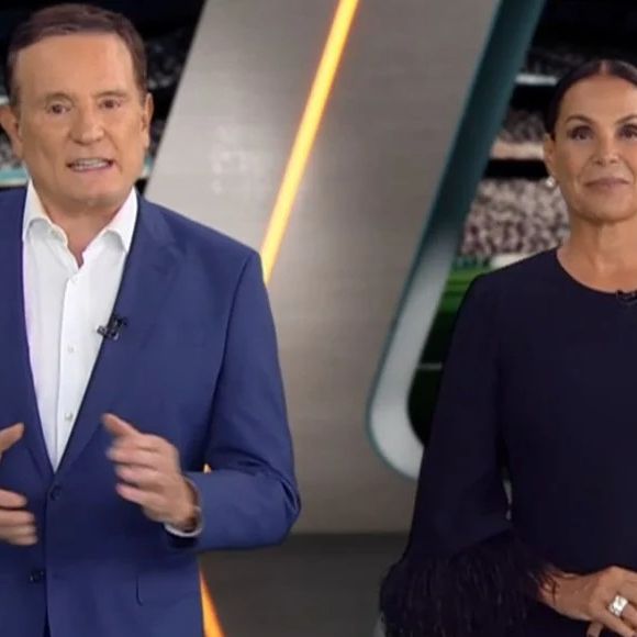 Roberto Cabrini constrange Carolina Ferraz ao corrigi-la abruptamente ao vivo no 'Domingo Espetacular'