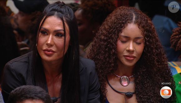 Gracyanne Barbosa e Giovanna estão no Paredão do 'BBB 25'