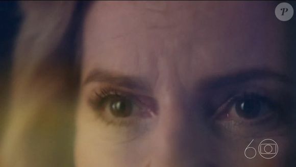 Como na versão original, a Globo focou os olhos e boca de Odete Roitman antes do seu rosto, enquanto ela proferia ofensas sobre o Brasil