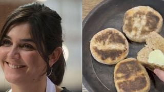 Pão de frigideira fitness com iogurte e só + 2 ingredientes: aprendi com uma veterana do 'MasterChef Profissionais' essa receita fofinha e crocante, ideal para os preguiçosos que não gostam de sovar massa de pão