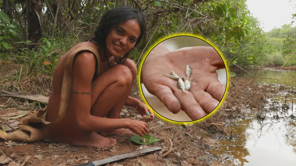 'Largados e Pelados': brasileira surpreende ao usar técnica com as partes íntimas para pescar no reality — e o mais inusitado é que funcionou; veja