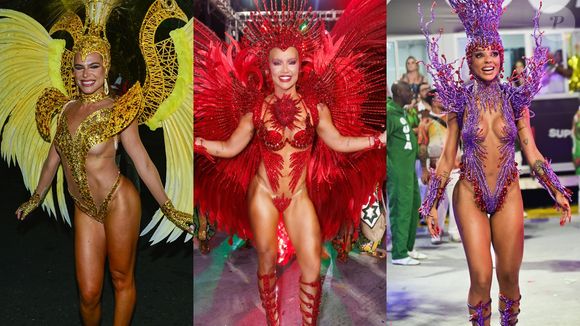 Grande Rio reúne time de famosas e garante posto de escola de samba mais 'pop' do Brasil. Veja fotos dos looks de Virgínia, Brunna Gonçalves e mais!