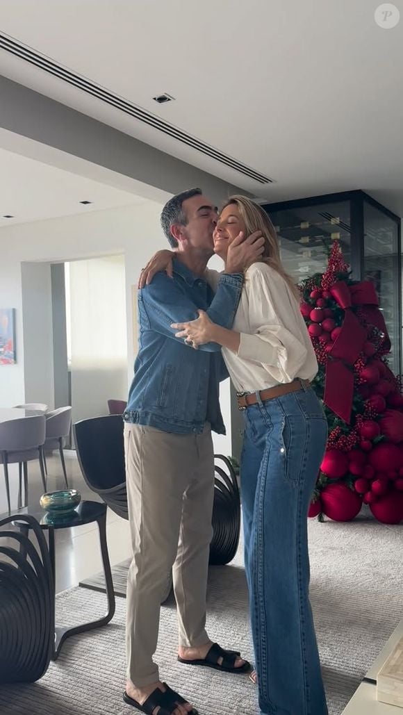 César Tralli e Ticiane Pinheiro faziam a sobrancelha no mesmo salão de beleza