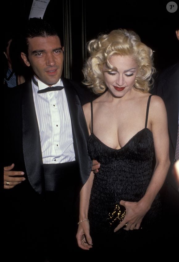 Madonna admitiu ter se apaixonado por Antonio Banderas, que bombava em Hollywood com os filmes de Almodóvar