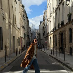 Bruna foi vista com a calça reta Danielle, da marca nova-iorquina Khaite (R$ 5.766)