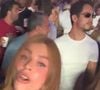 Danilo Mesquita assistiu ao show de Anitta acompanhado pelo pai da cantora