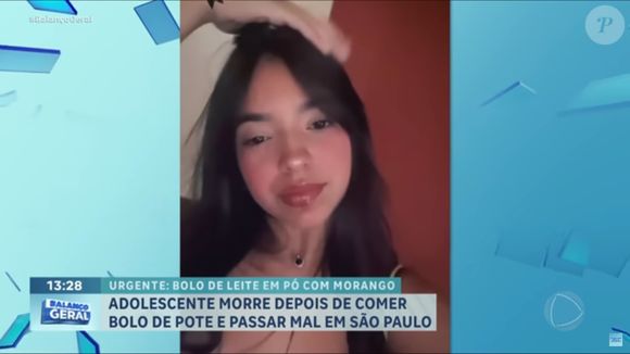 Jovem de 17 anos que enviou bolo com veneno a Ana Luiza (foto) relatou ciúmes da vítima fatal e de outra garota que também comeu doce com arsênico