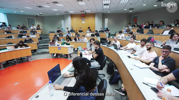 Salas estilo Harvard, Nerd Box e tecnologia de ponta: conheça a estrutura do Insper, faculdade escolhida por Benício Huck.