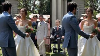 Vestido de noiva de Lara Silva: filha de Faustão aposta em modelo da grife Vivienne Westwood com corset e saia volumosa para casamento. Fotos!
