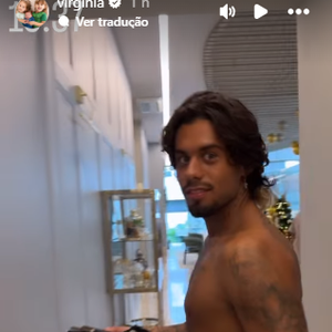 Zé Felipe faz bronzeamento artificial e Virgínia se derrete pelo marido