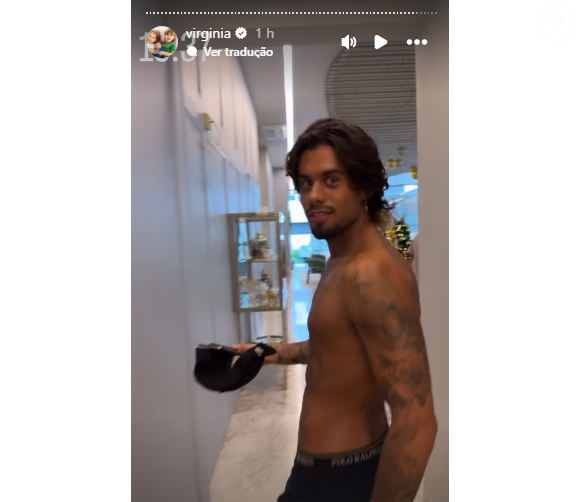 Zé Felipe faz bronzeamento artificial e Virgínia se derrete pelo marido