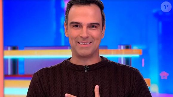 Em 2023, Tadeu Schmidt brincou no 'Lady Night' que Emanuel e Tadeu não combinam