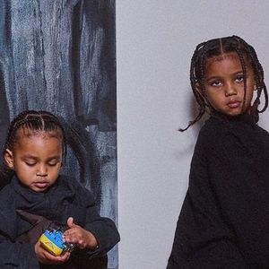 Kim Kardashian e Kanye West tiveram quatro filhos.