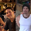 Após desistir de 'A Fazenda 18', Jonatas Faro posa com namorado em foto rara; romance já dura cerca de 2 anos