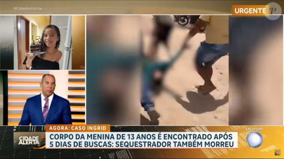 Vizinho de Ingrid Vitória morreu ao trocar tiros com a polícia