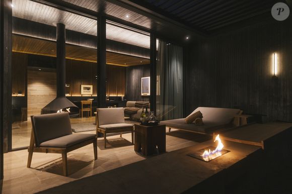 A suíte com terraço no Hotel Tierra Atacama.